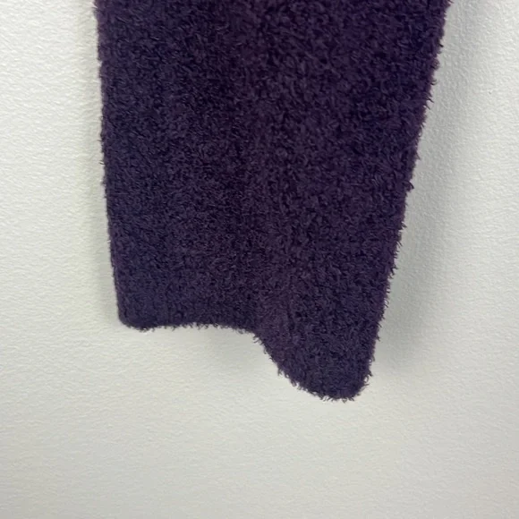 Barefoot Dreams women’s Bamboo Chic Lite cardigan in purple. Size L/XL - Picture 5 of 11